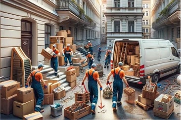 MESSIE RÄUMUNG 1080 WIEN